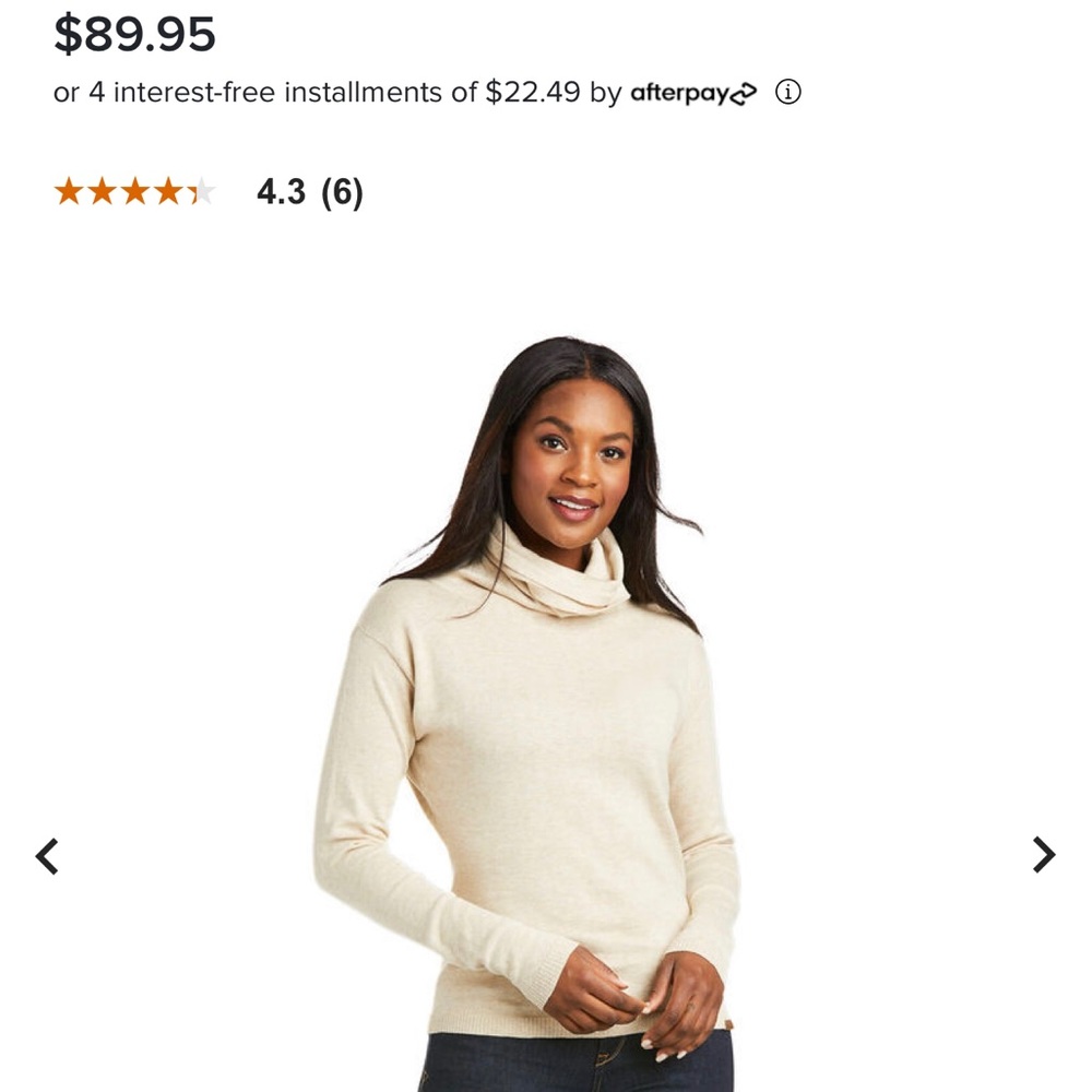 Ariat XL double neck shirt